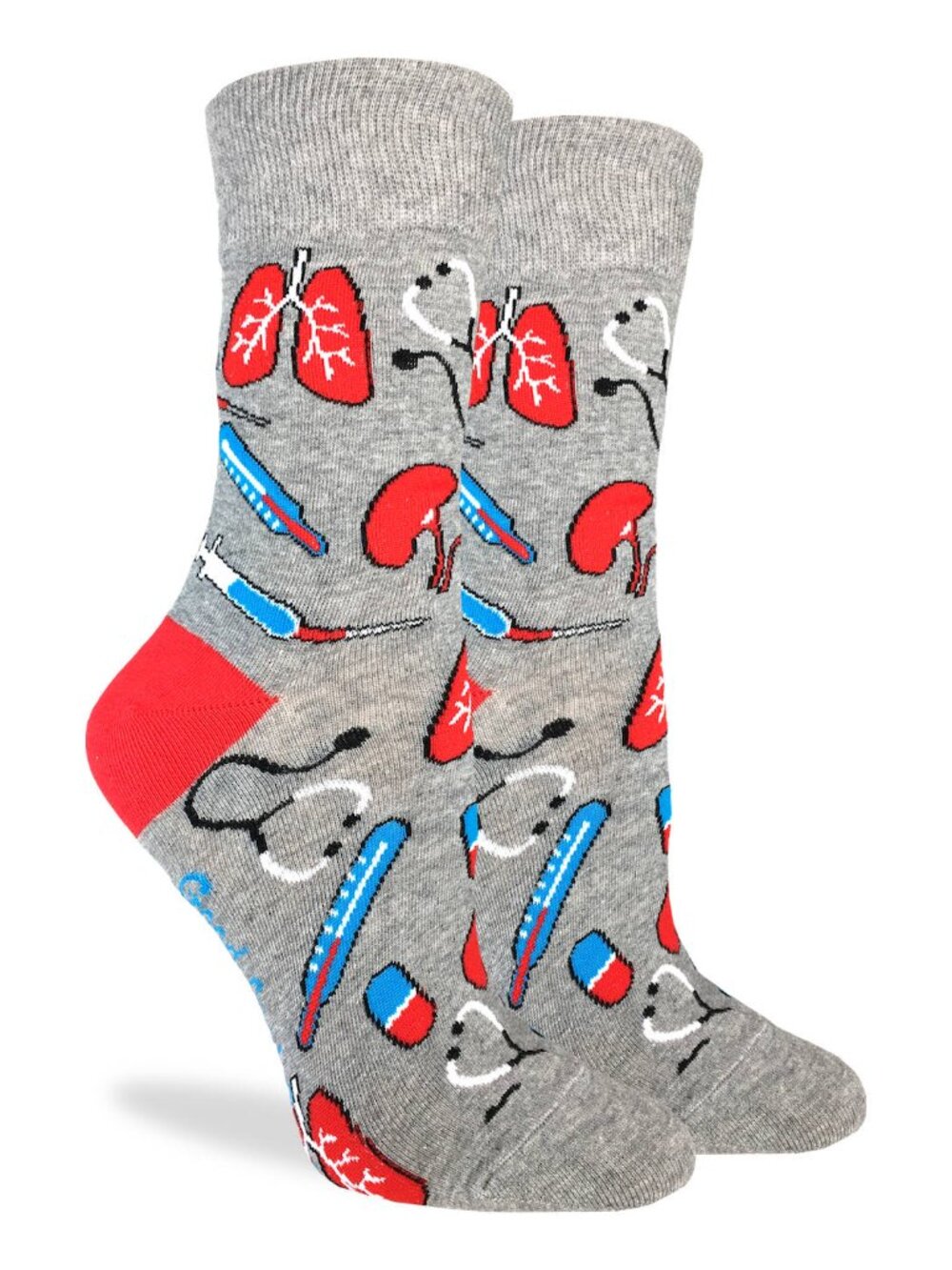Women's Good Luck Sock Crew Socks | Super Mom Socks | NWT